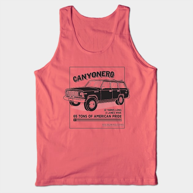 The Simpsons - Canyonero Tank Top by Dreist Shirts